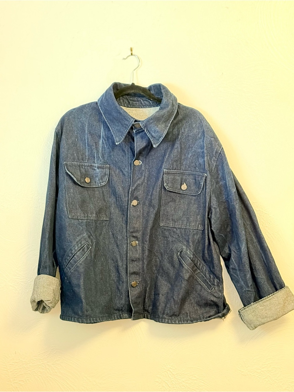 Classic Women’s XL Denim Jacket - Blue